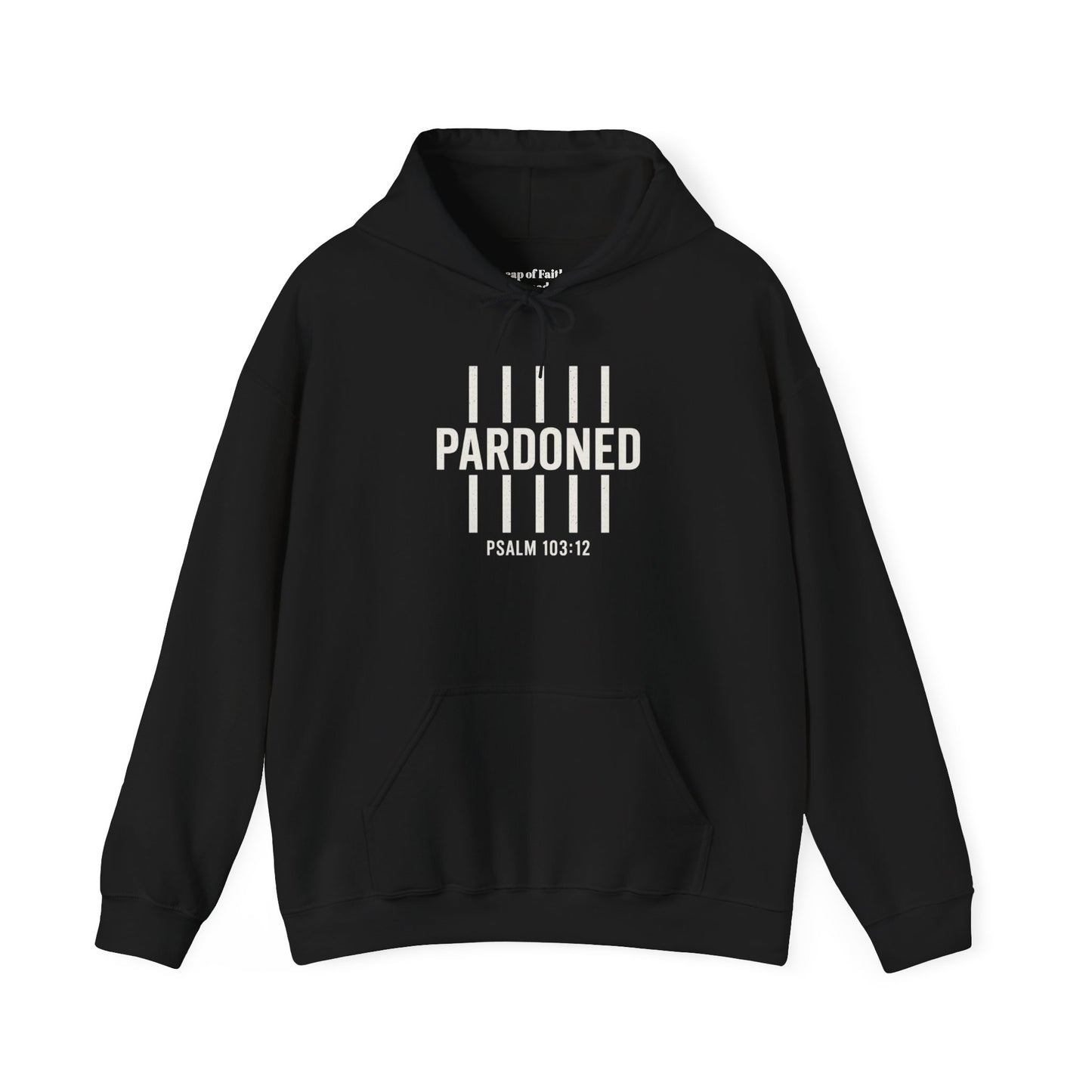 Pardoned Unisex Hoodie Psalm 100:12