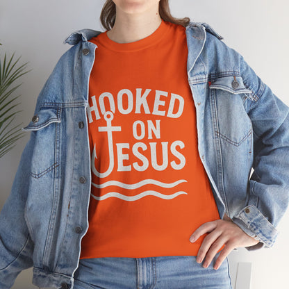 Hooked on Jesus Unisex Tee