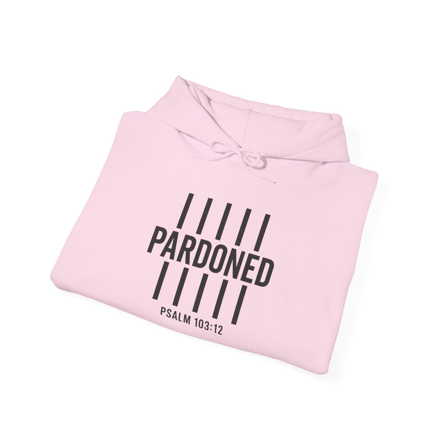 Pardoned Unisex Hoodie Psalm 100:12