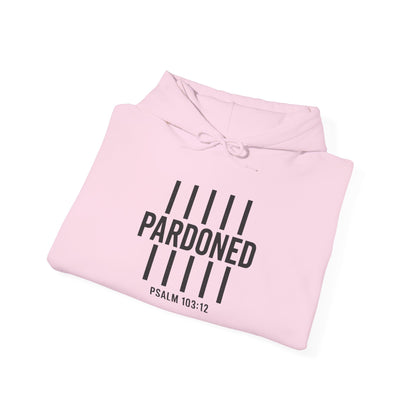 Pardoned Unisex Hoodie Psalm 100:12