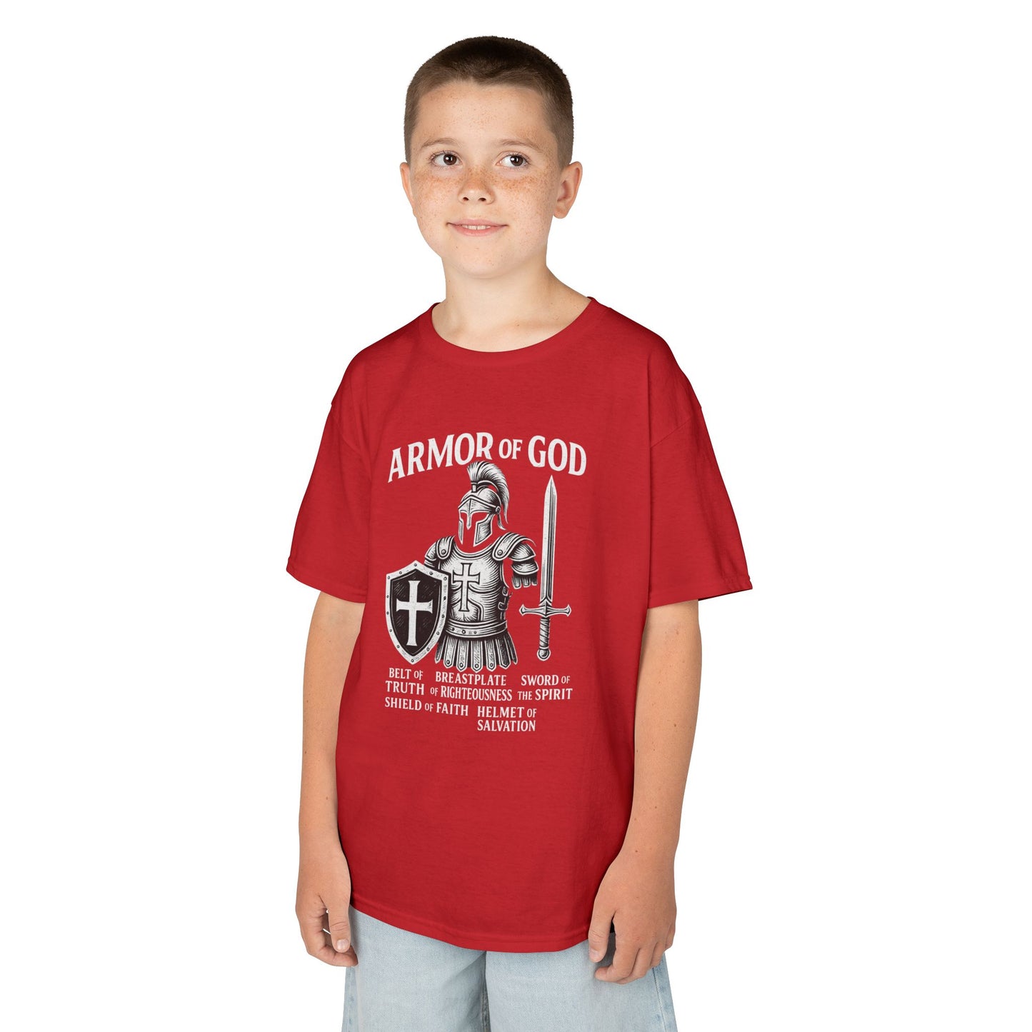 Kids Armor of God Unisex Tee