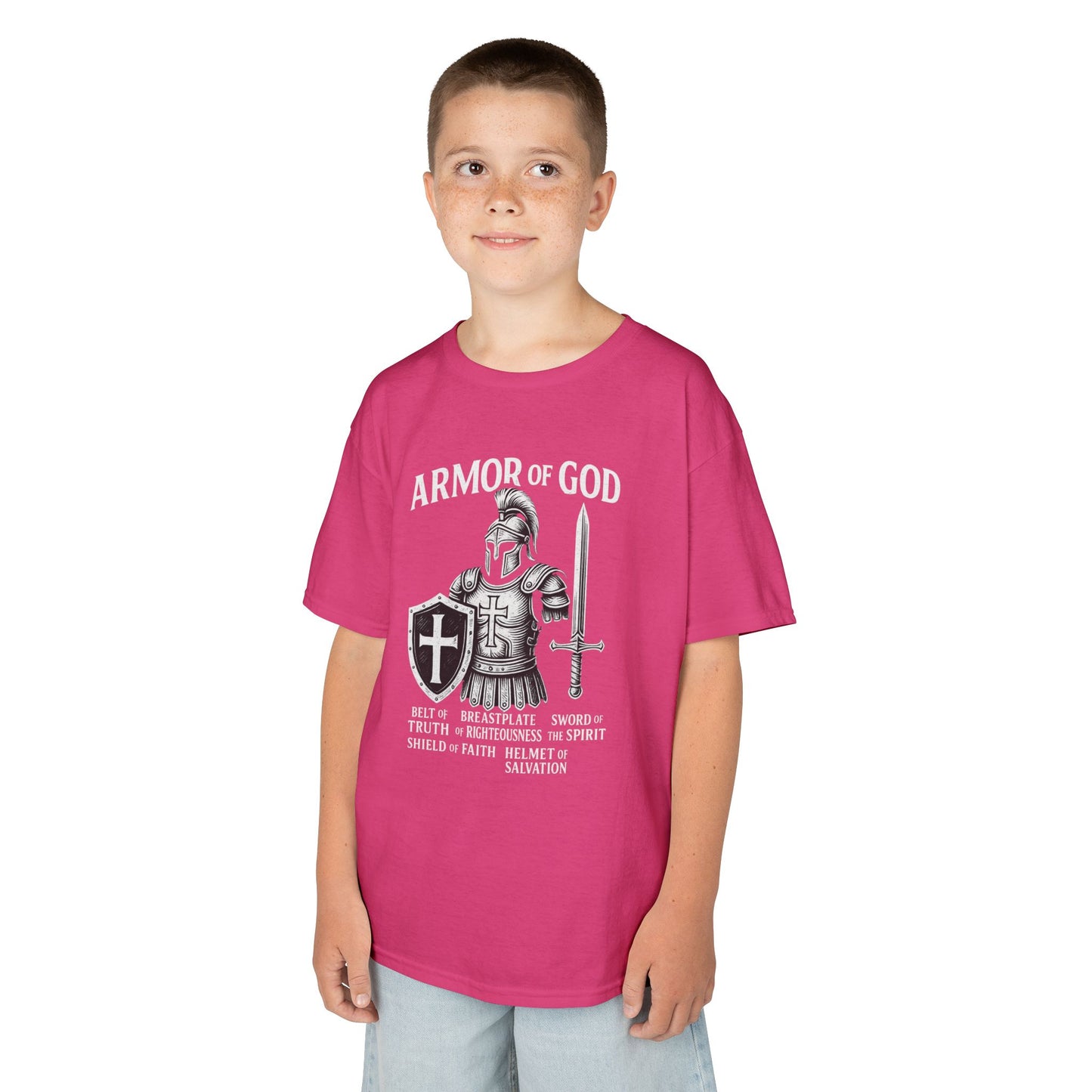 Kids Armor of God Unisex Tee