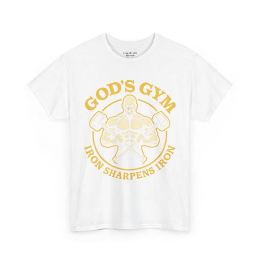 God's Gym - Iron Sharpens Iron Unisex Tee
