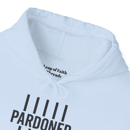 Pardoned Unisex Hoodie Psalm 100:12