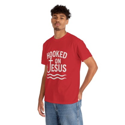 Hooked on Jesus Unisex Tee