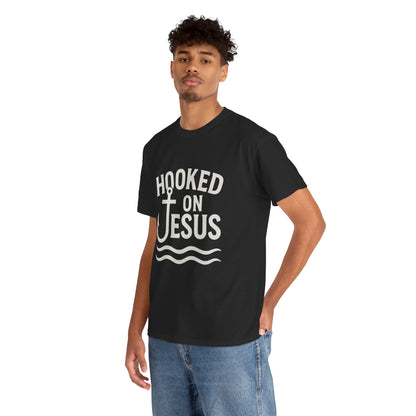 Hooked on Jesus Unisex Tee