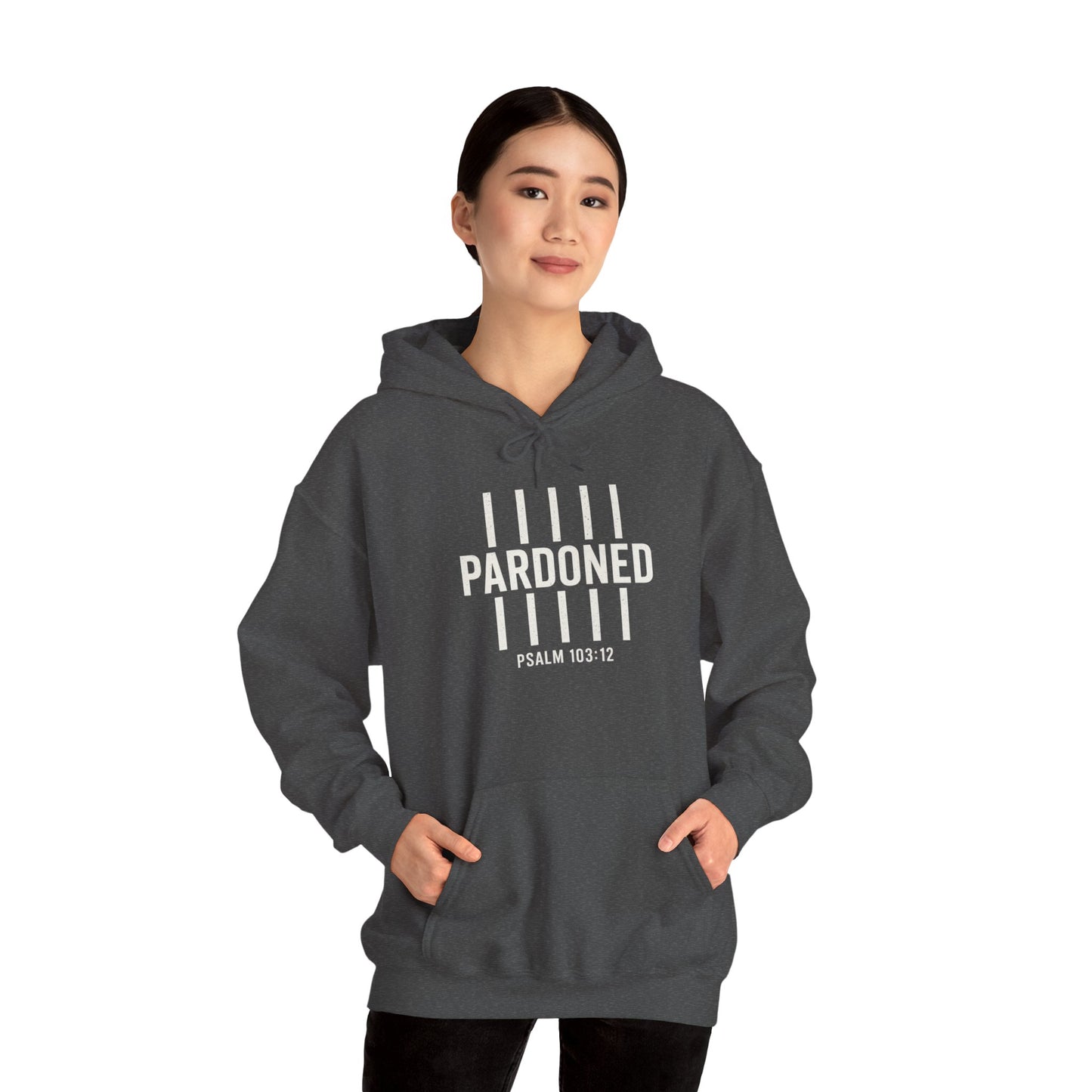 Pardoned Unisex Hoodie Psalm 100:12