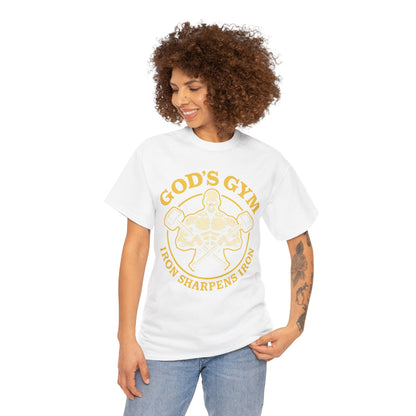 God's Gym - Iron Sharpens Iron Unisex Tee