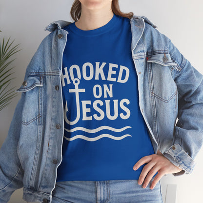 Hooked on Jesus Unisex Tee