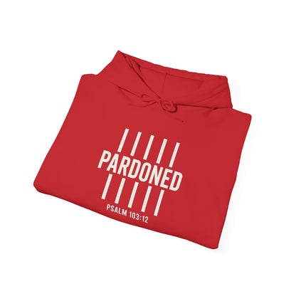 Pardoned Unisex Hoodie Psalm 100:12