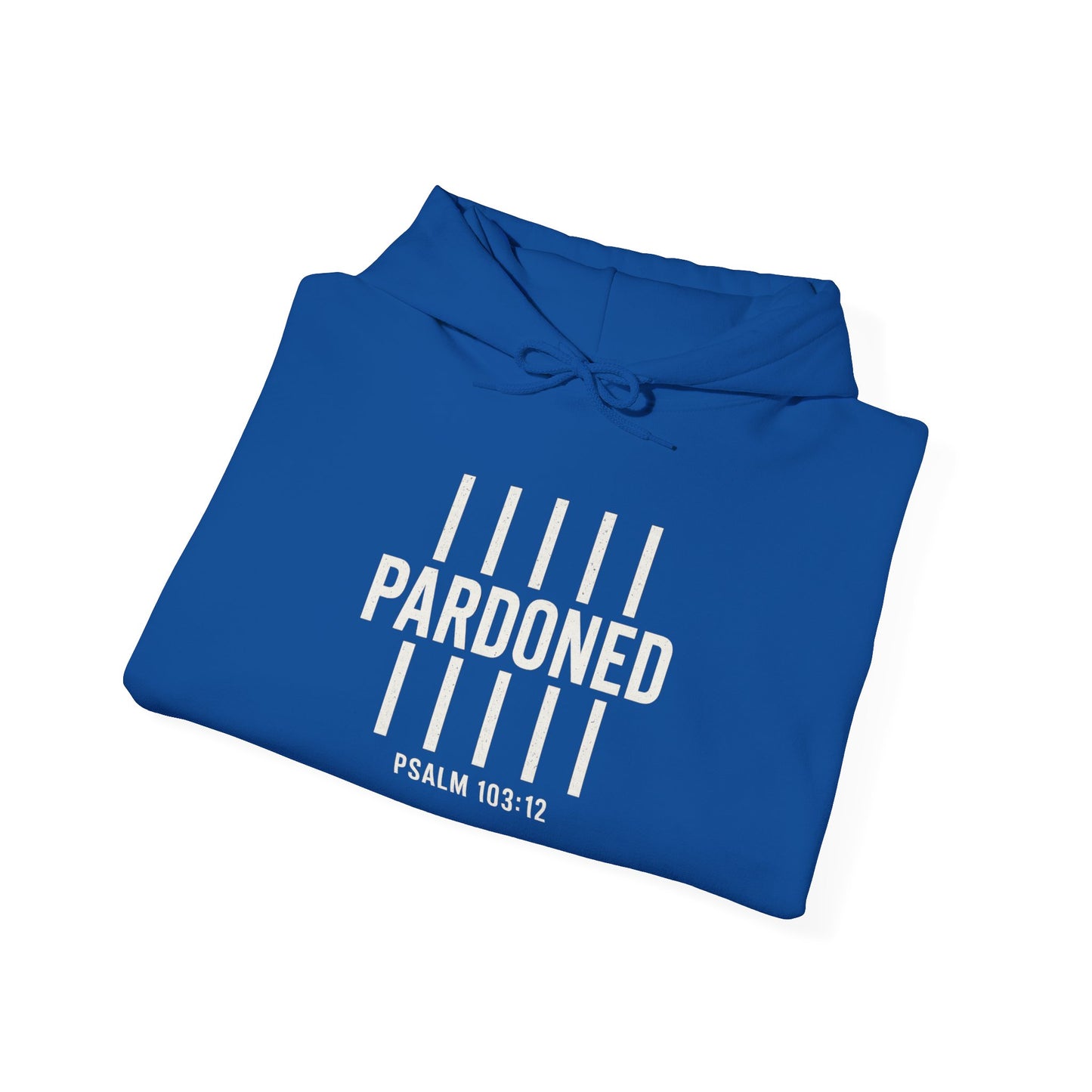 Pardoned Unisex Hoodie Psalm 100:12
