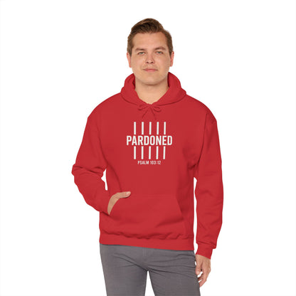 Pardoned Unisex Hoodie Psalm 100:12