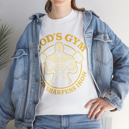 God's Gym - Iron Sharpens Iron Unisex Tee