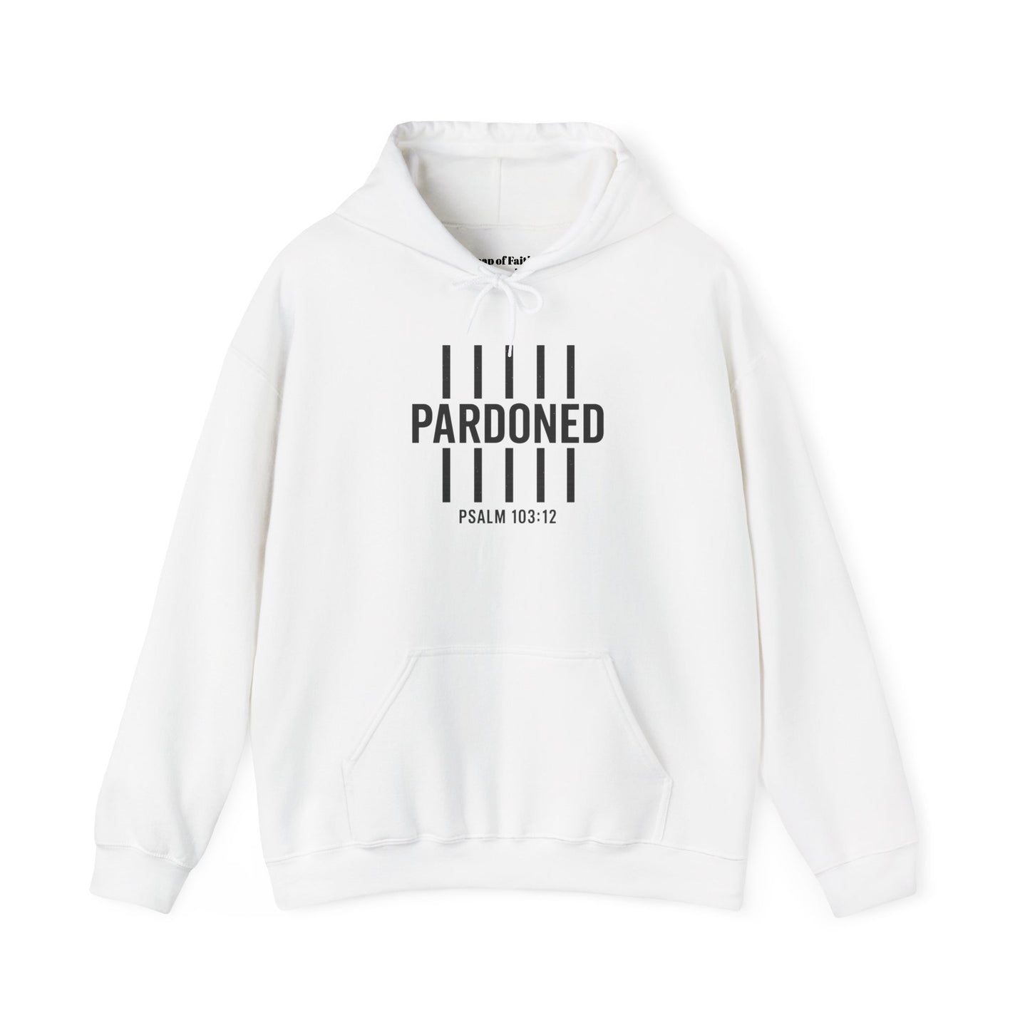 Pardoned Unisex Hoodie Psalm 100:12
