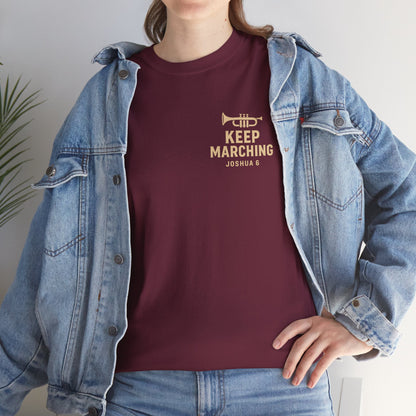 Keep Marching - Joshua 6 Unisex Tee