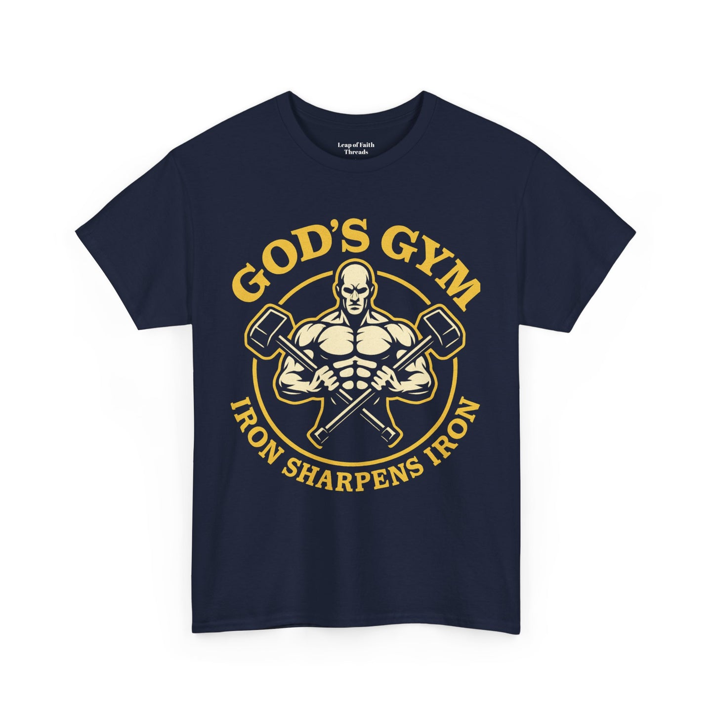 God's Gym - Iron Sharpens Iron Unisex Tee