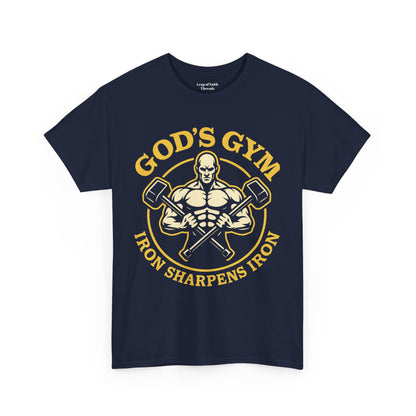 God's Gym - Iron Sharpens Iron Unisex Tee
