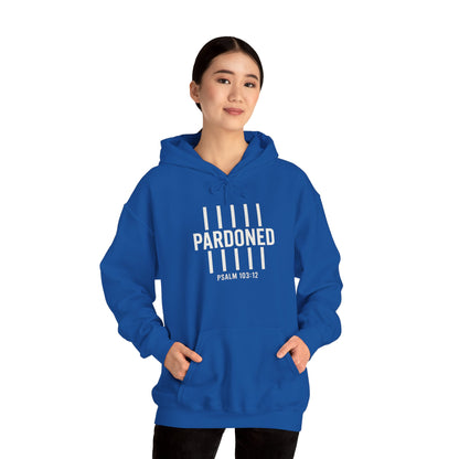 Pardoned Unisex Hoodie Psalm 100:12