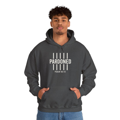 Pardoned Unisex Hoodie Psalm 100:12