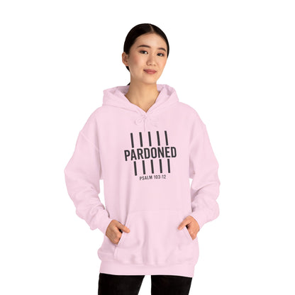 Pardoned Unisex Hoodie Psalm 100:12