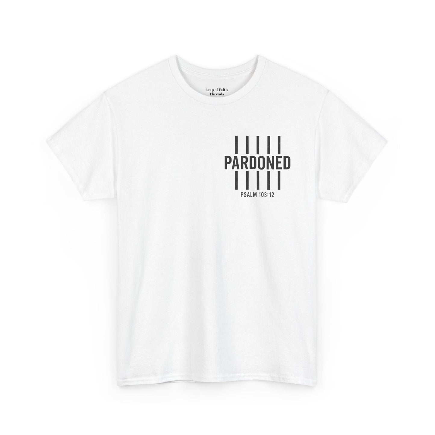 Pardoned - Psalm 103:12 Unisex Tee