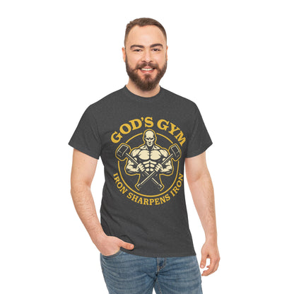 God's Gym - Iron Sharpens Iron Unisex Tee