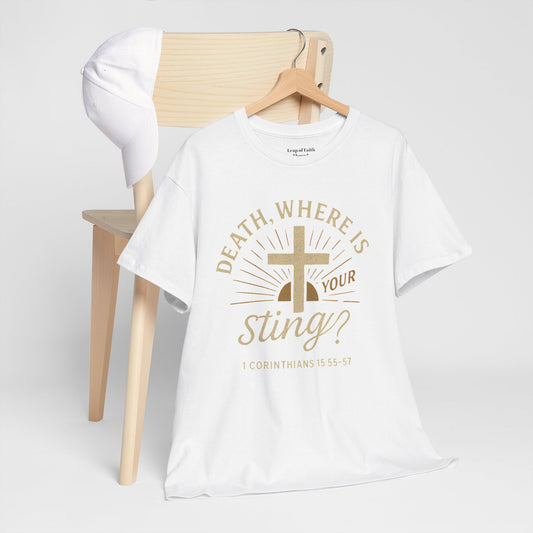 Death where is your sting Unisex Tee
