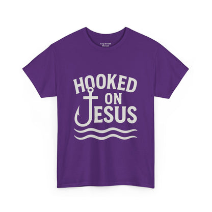 Hooked on Jesus Unisex Tee
