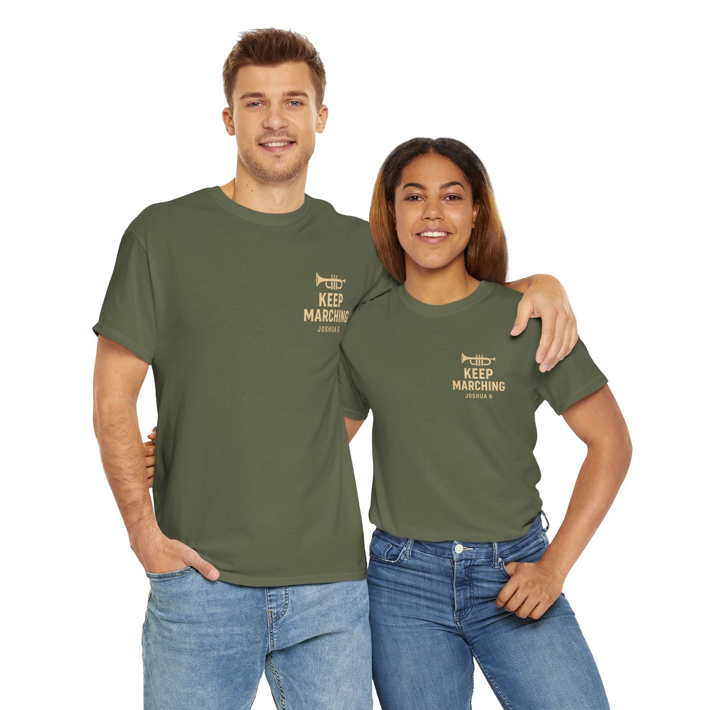 Keep Marching - Joshua 6 Unisex Tee