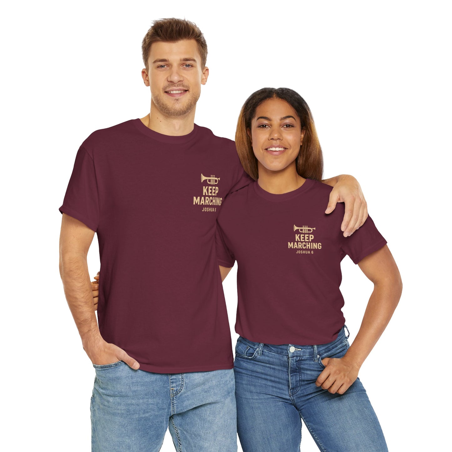 Keep Marching - Joshua 6 Unisex Tee