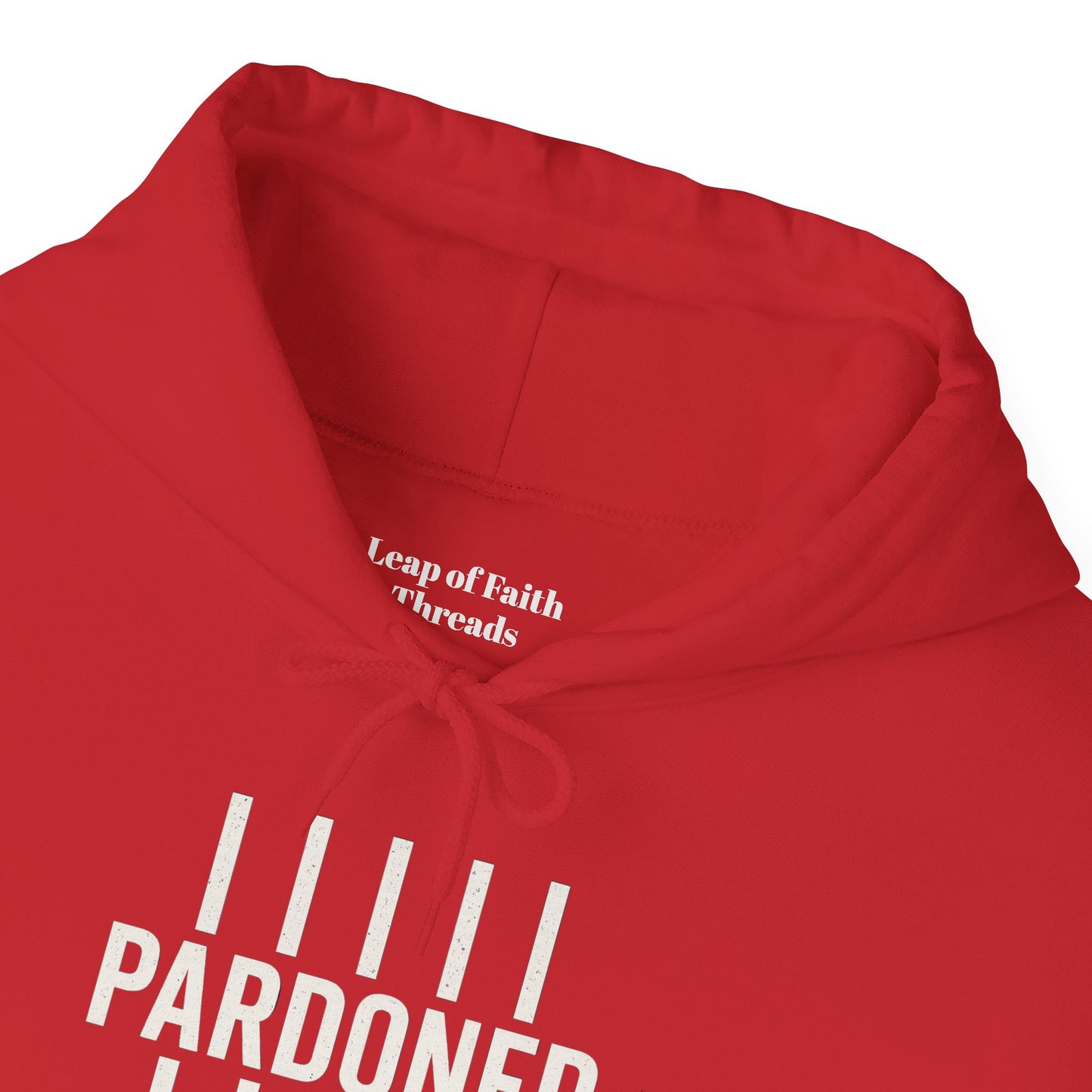 Pardoned Unisex Hoodie Psalm 100:12