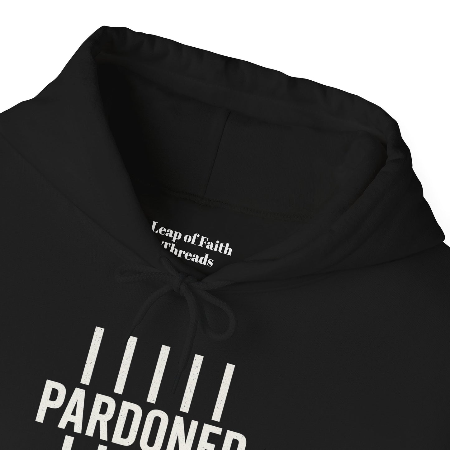 Pardoned Unisex Hoodie Psalm 100:12