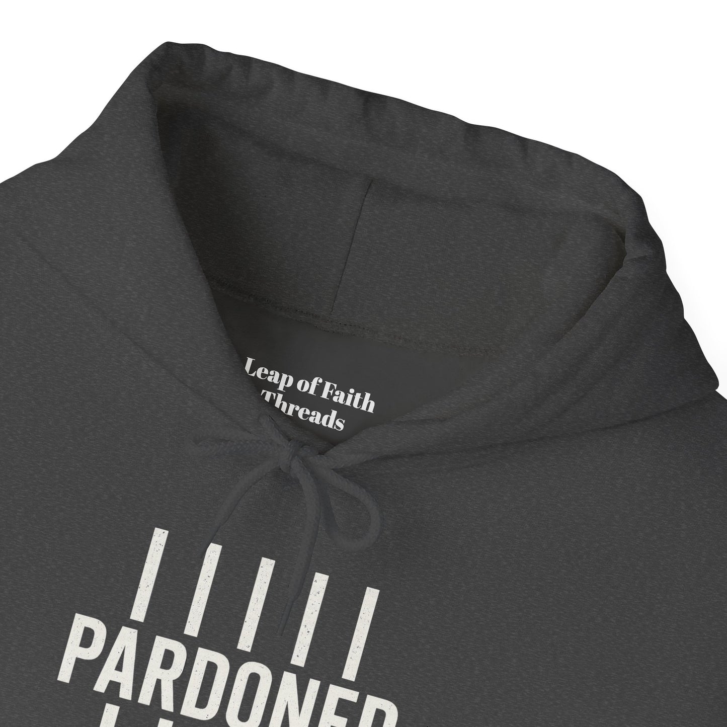 Pardoned Unisex Hoodie Psalm 100:12
