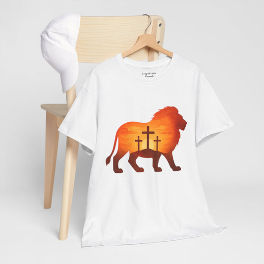 Faith-Inspired Lion Tee
