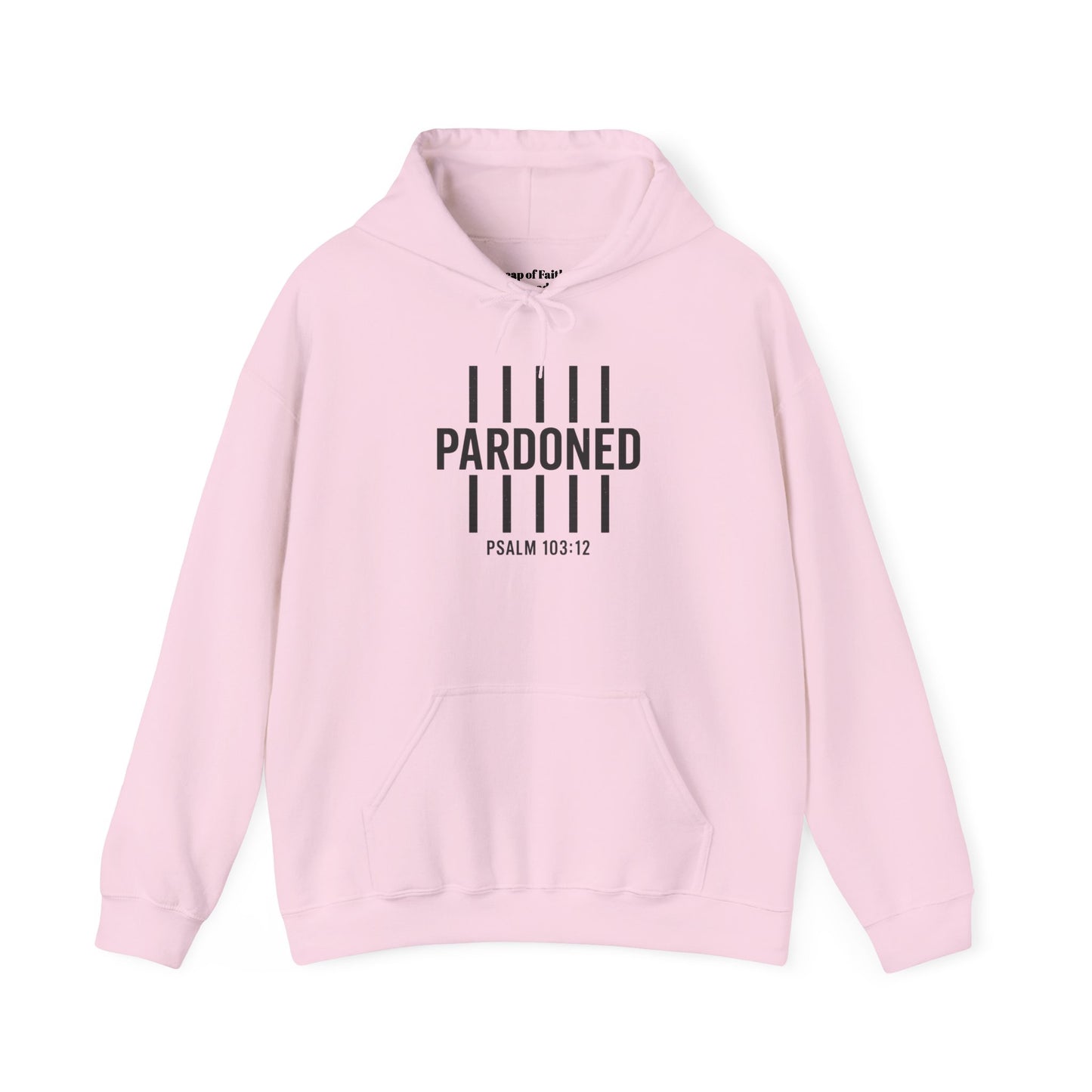 Pardoned Unisex Hoodie Psalm 100:12
