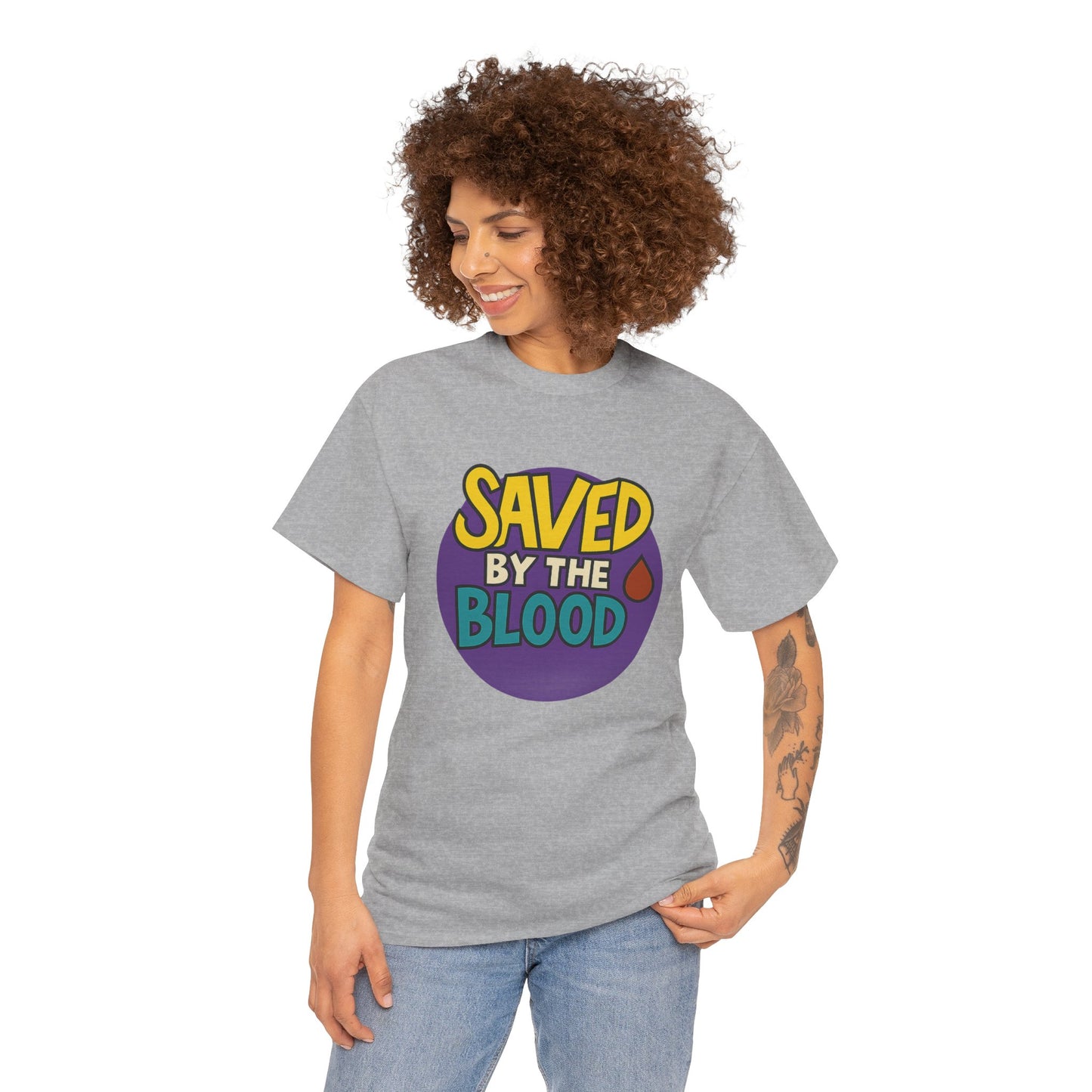 Saved By the Blood Unisex Tee