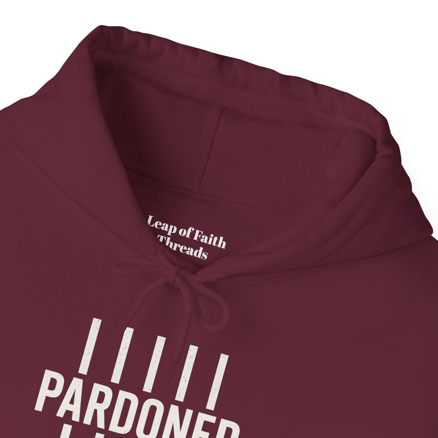 Pardoned Unisex Hoodie Psalm 100:12