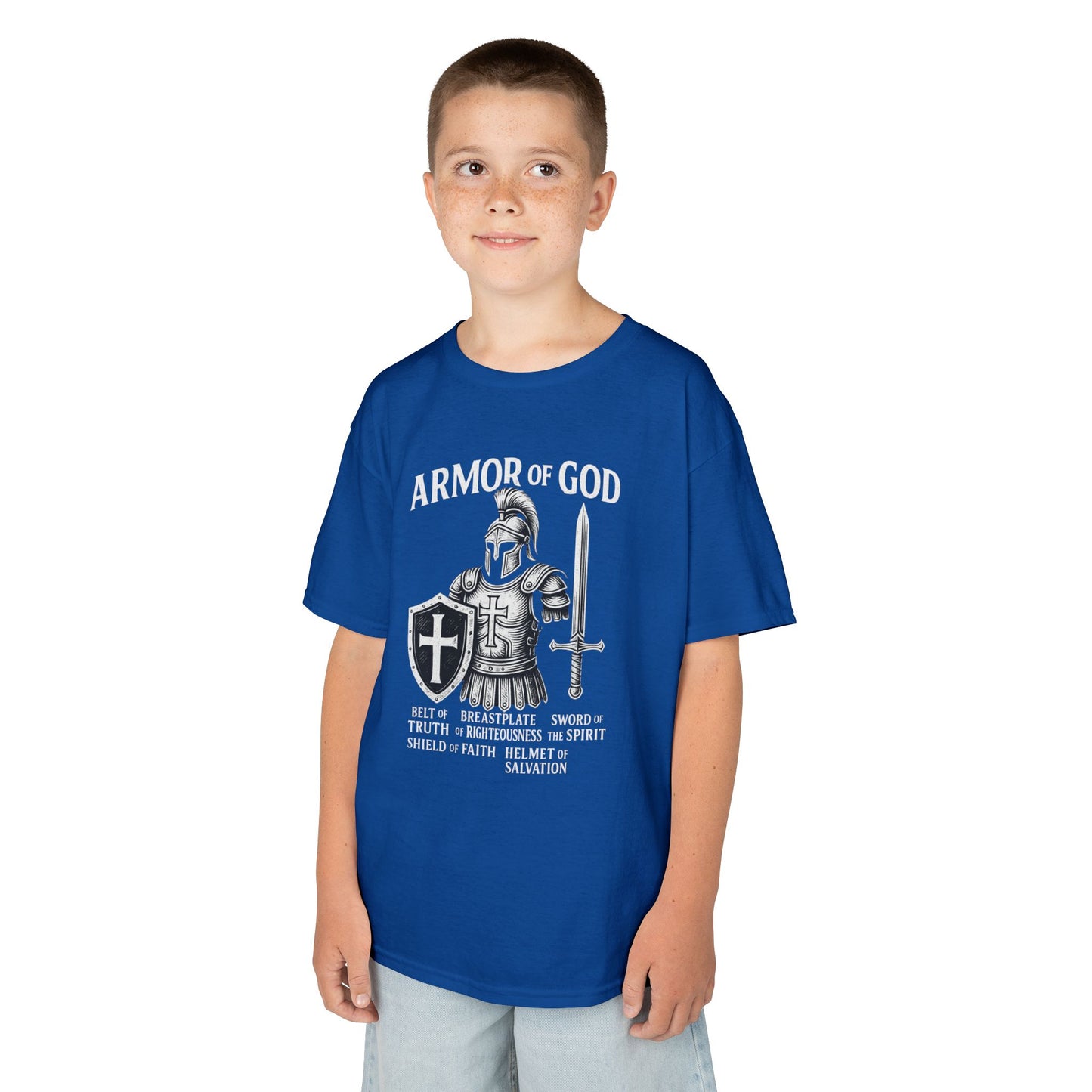 Kids Armor of God Unisex Tee