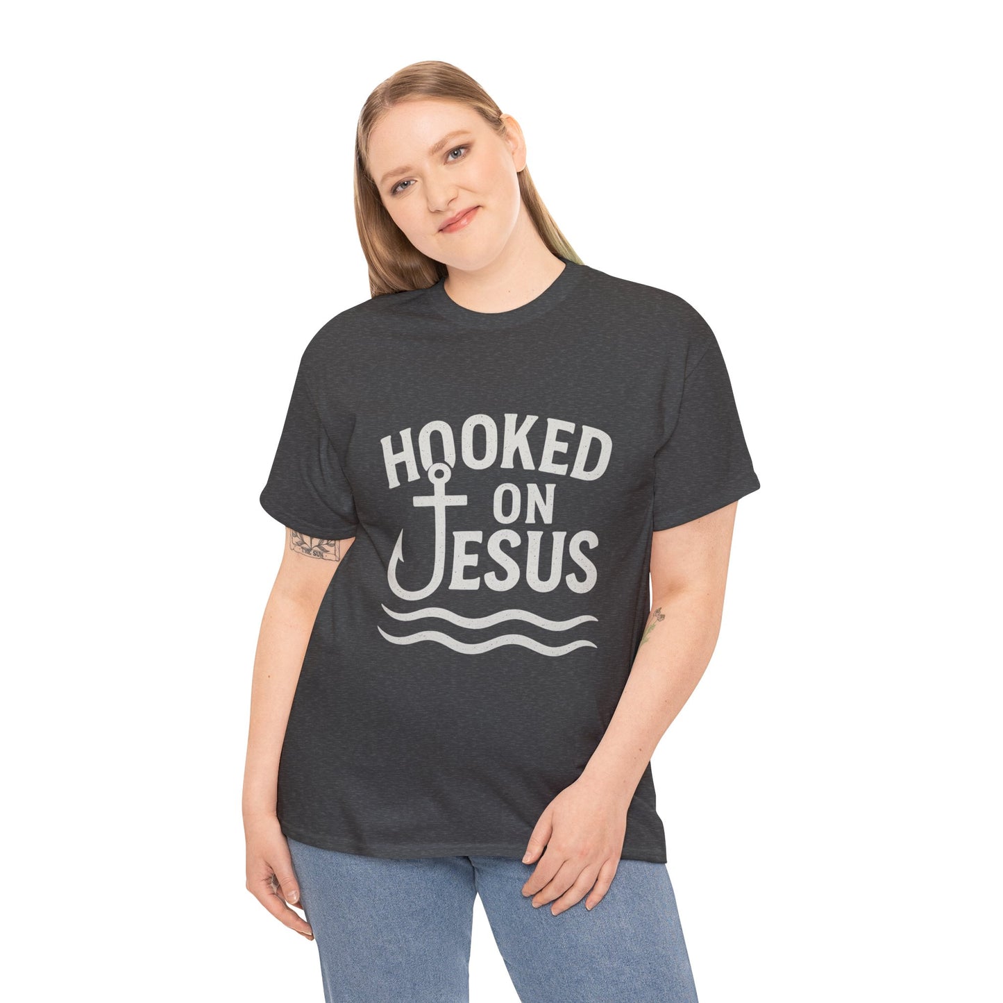 Hooked on Jesus Unisex Tee
