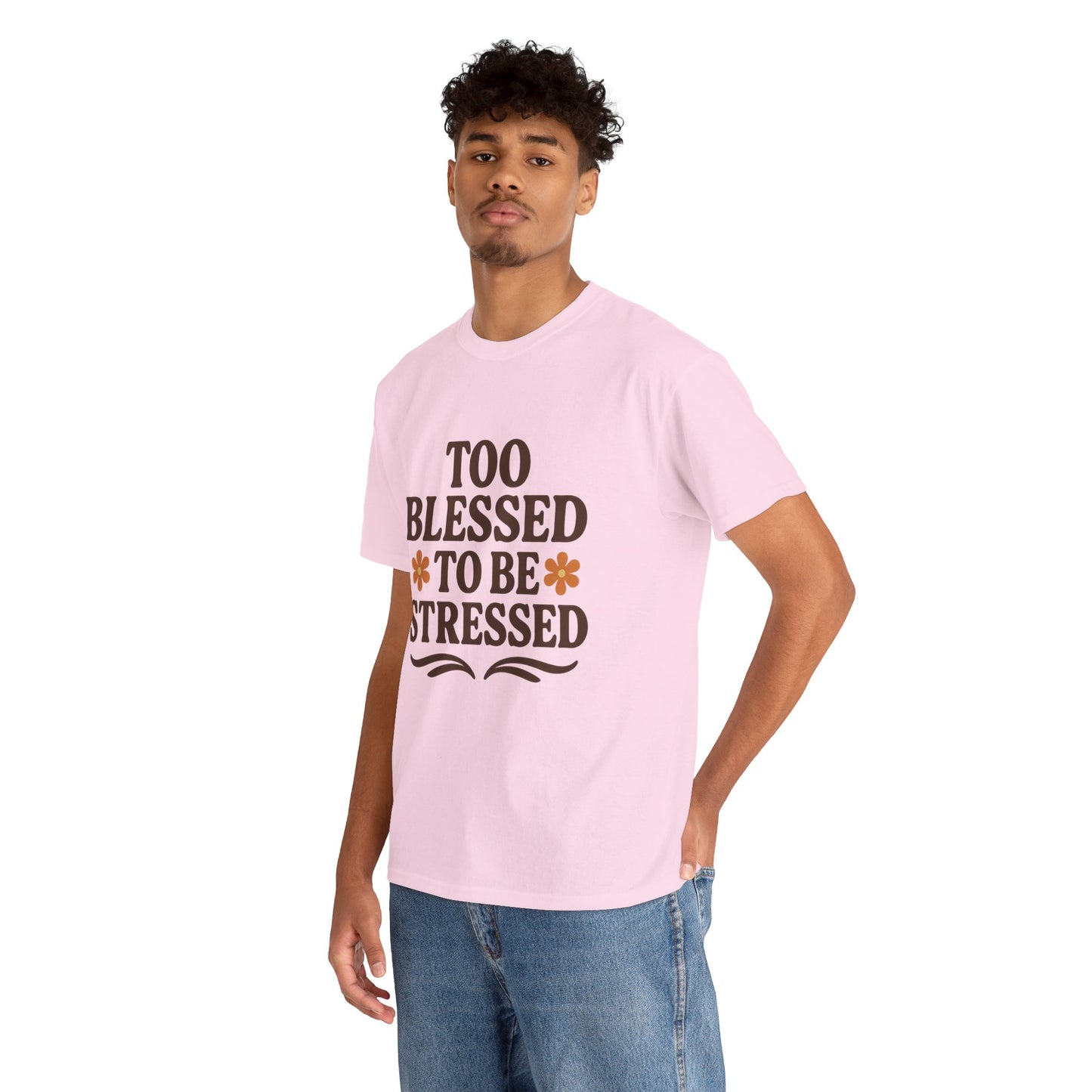 Too Blessed to Be Stressed Unisex T-Shirt