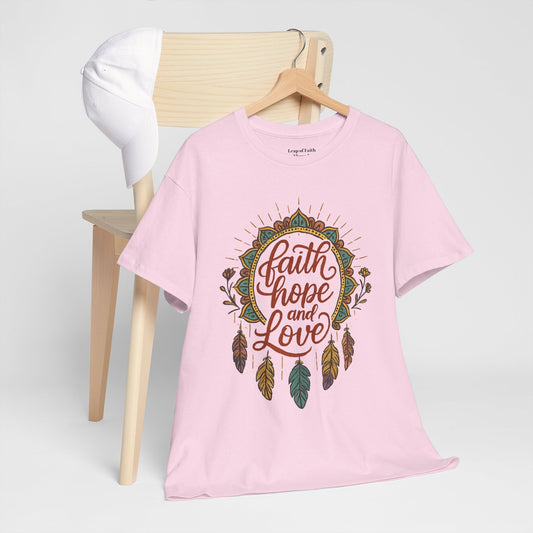 Faith Hope Love Unisex Tee