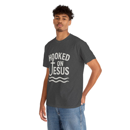 Hooked on Jesus Unisex Tee