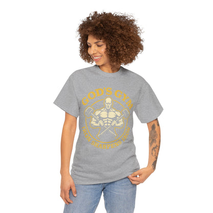 God's Gym - Iron Sharpens Iron Unisex Tee