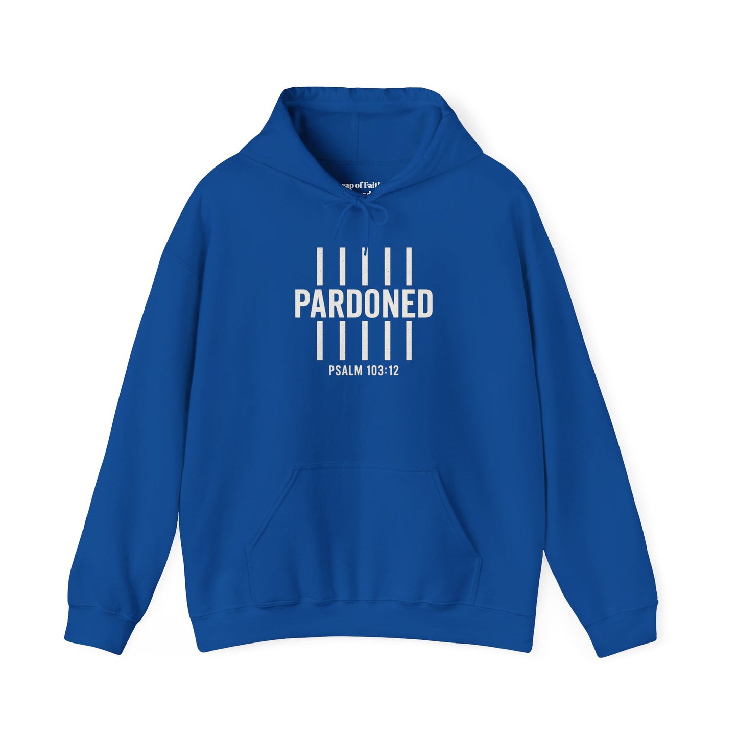 Pardoned Unisex Hoodie Psalm 100:12
