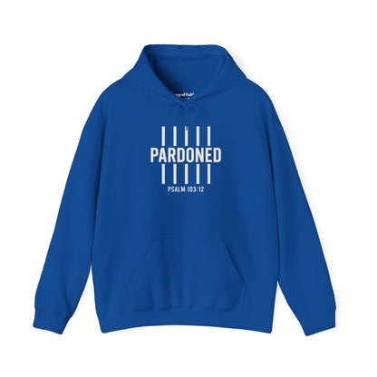 Pardoned Unisex Hoodie Psalm 100:12
