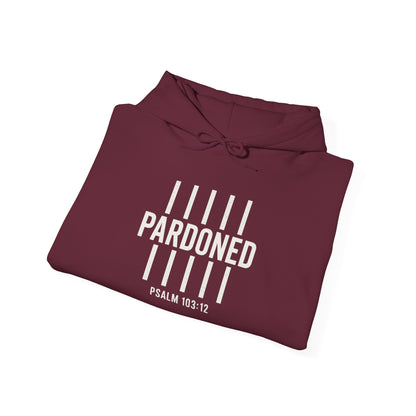 Pardoned Unisex Hoodie Psalm 100:12