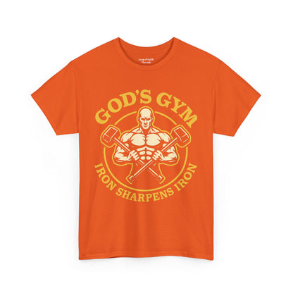 God's Gym - Iron Sharpens Iron Unisex Tee