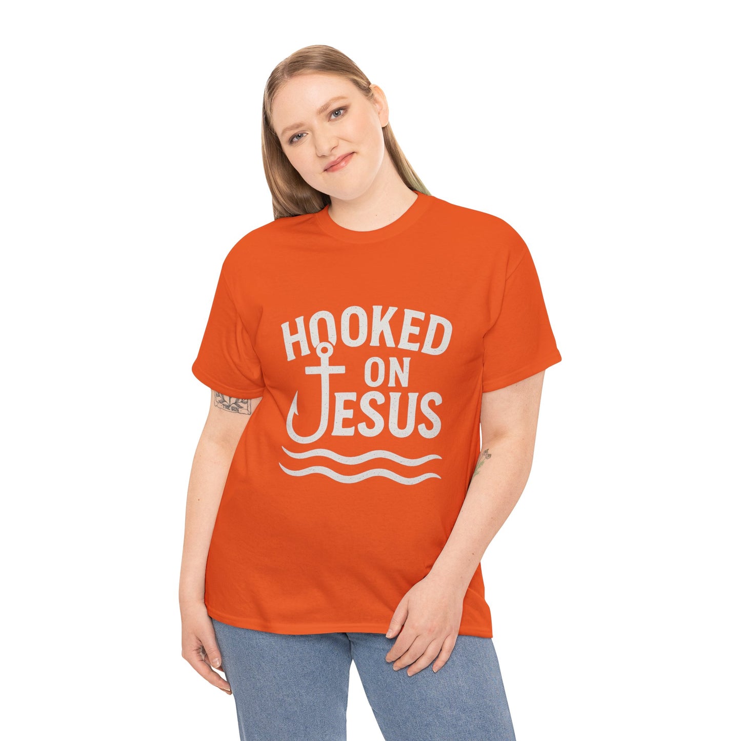 Hooked on Jesus Unisex Tee