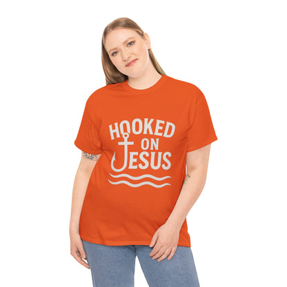 Hooked on Jesus Unisex Tee