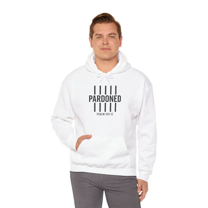 Pardoned Unisex Hoodie Psalm 100:12
